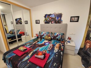 2 sovrum, strykjärn/strykbräda, resesäng och gratis wi-fi