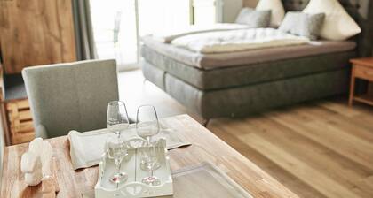 White wine apartment with panoramic view