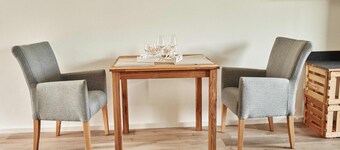 White wine apartment with panoramic view