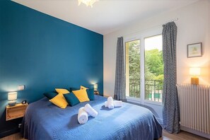 2 chambres, fer et planche Ă repasser, lit parapluie, Wi-Fi gratuit
