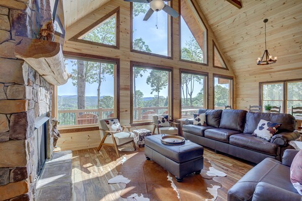 Smart TV, fireplace, video games, computer monitors