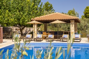 Pool - Private waterfront villa with pool and two private beaches (geni)