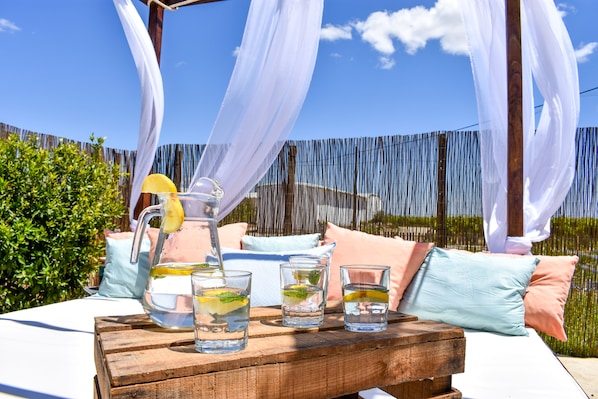 Enceinte de l’hébergement