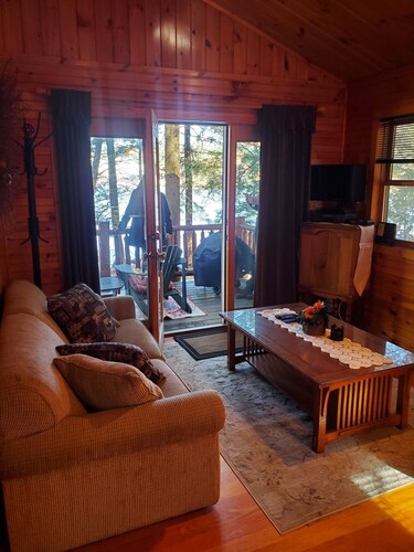 Baker Cabin at Colden Lodge A Romantic Adirondack Private Cabin on Lake Flower