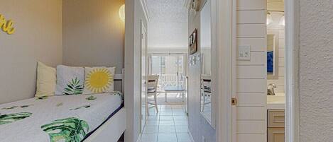 1 bedroom, iron/ironing board, free WiFi, bed sheets