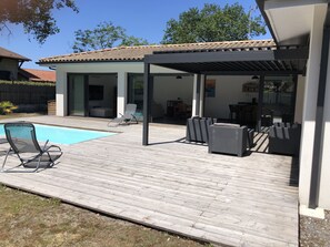 Terrace/patio - July.august villa rental andernos les bains (Andernos-les-Bains)