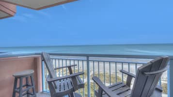 Condo, 2 Bedrooms, Oceanfront (706) | Balcony