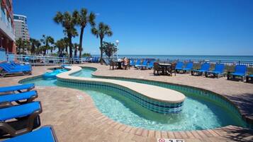 Seasonal outdoor pool