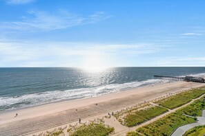 Condo, 2 Bedrooms, Oceanfront (1201) | Balcony view - Roxanne Towers by Elliott Beach Rentals (Myrtle Beach)