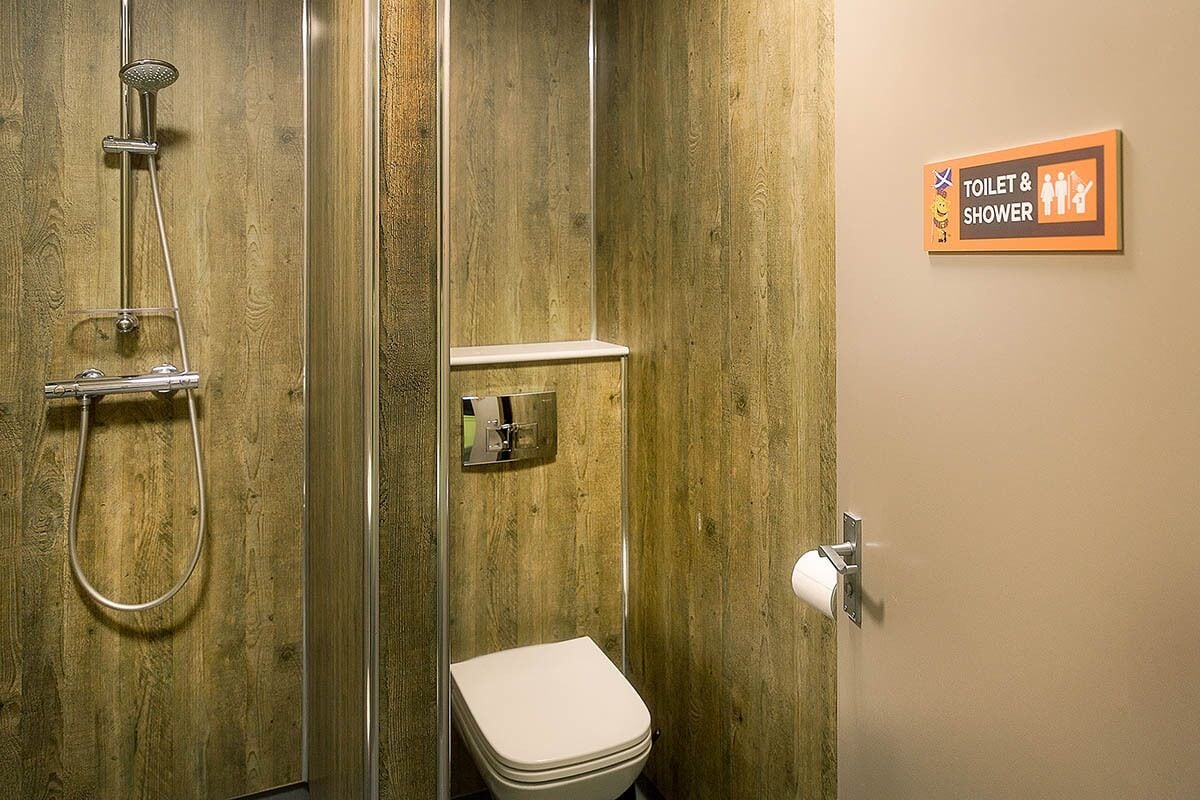 Bathroom | Shower, soap, toilet paper