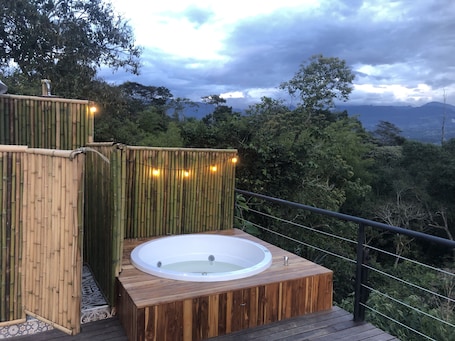 View from property. Urqu Glamping