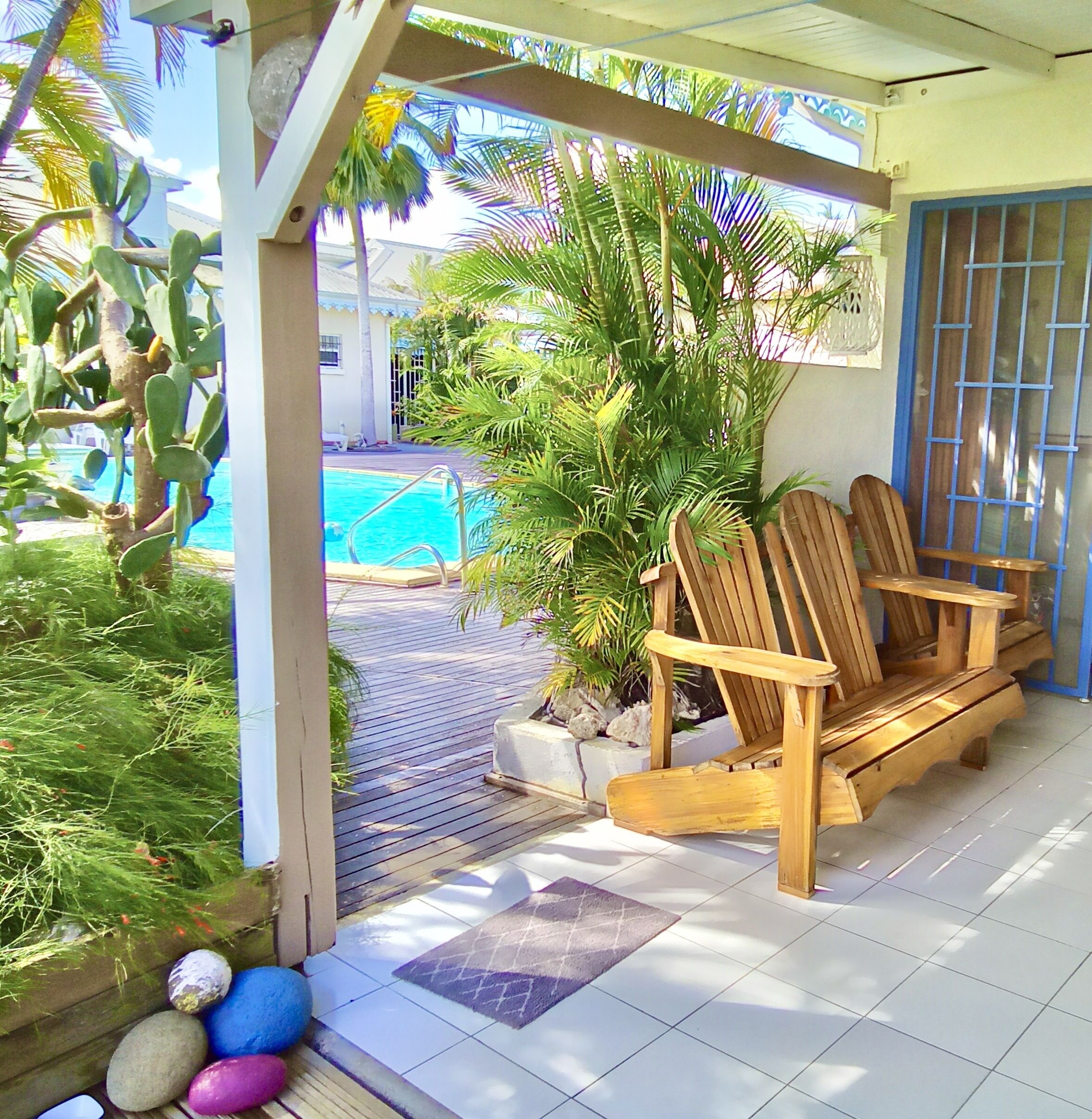 La Clarine charming duplex in ST-François, the golf course