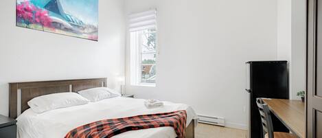 1 habitación, internet y ropa de cama