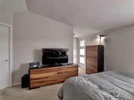 2 habitaciones, ropa de cama de alta calidad y cortinas blackout 