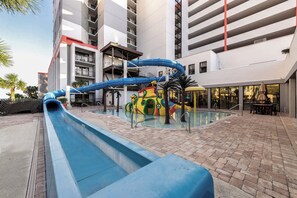 Seasonal outdoor pool