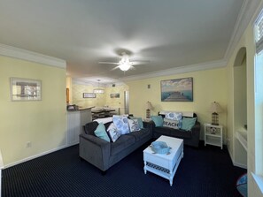 Smart TV, DVD player, books