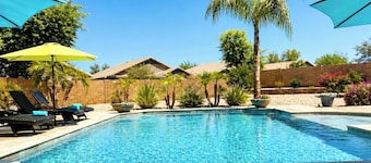 Desert Oasis in Gilbert,AZ. Power Ranch– Private Pool, Spa & Resort-Style Patio