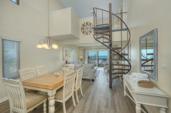 Deluxe Condo, 3 Bedrooms, Balcony, Ocean View (I #314) | In-room dining - Anchorage I & II by Elliott Beach Rental (Myrtle Beach)