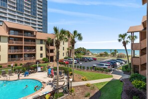 Condo, 2 Bedrooms, Partial Ocean View (II #205) | Balcony view