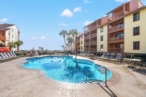 Seasonal outdoor pool