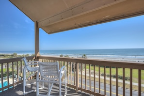 Deluxe Condo, 3 Bedrooms, Balcony, Oceanfront (I #314) | Balcony