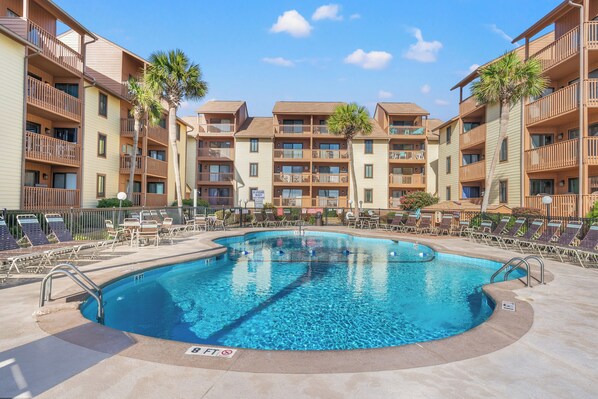 Seasonal outdoor pool