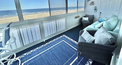 Oceanfront, private porch,unobstructed amazing panoramic views of Atlantic Ocean