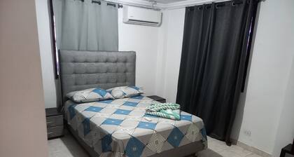 Sani Beach Apartment nur 100 m zum Schoenen Cocoplumbeach