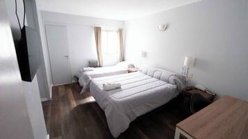 Individually decorated, desk, laptop workspace, free WiFi