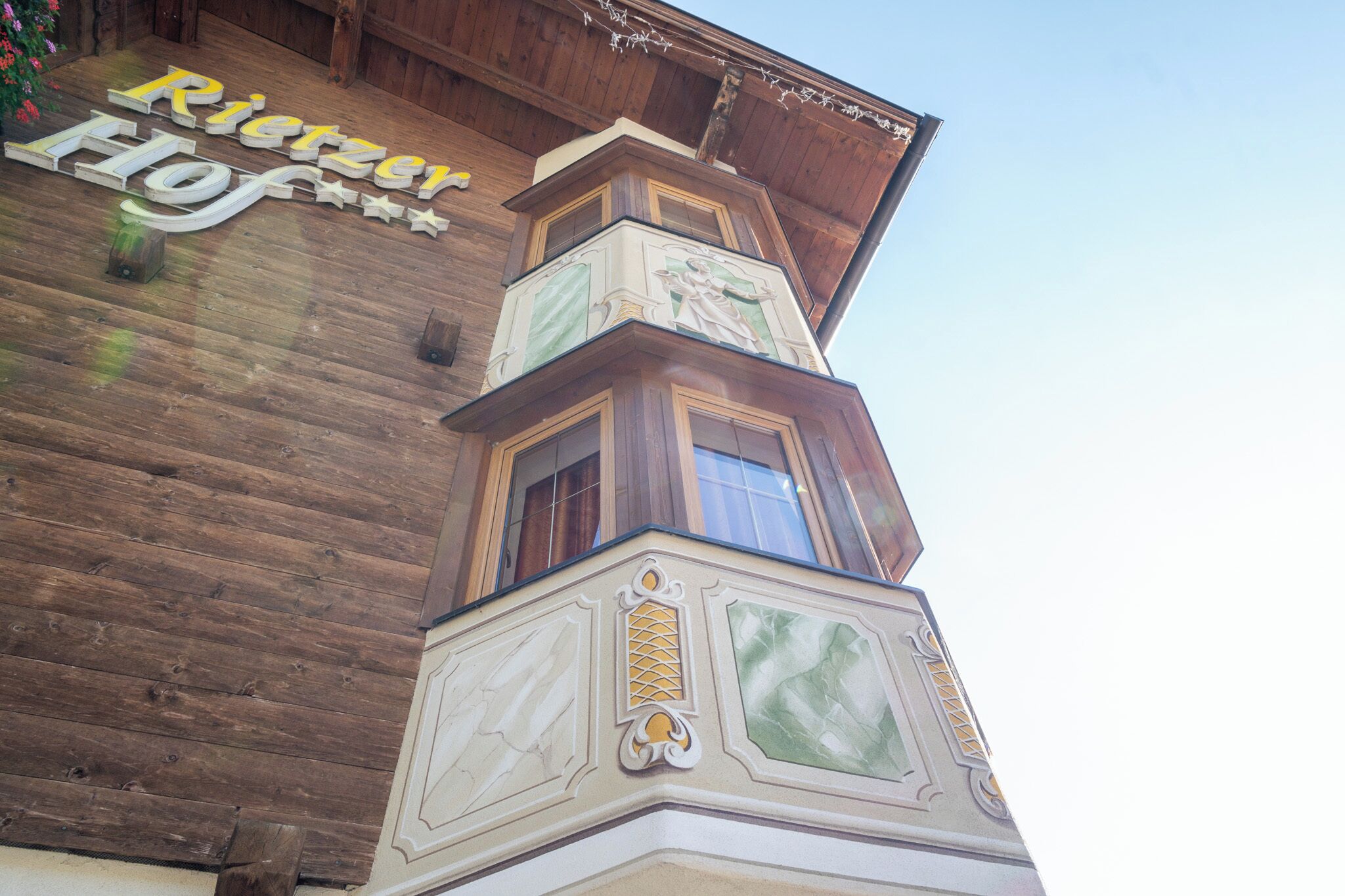 Fassade der Unterkunft