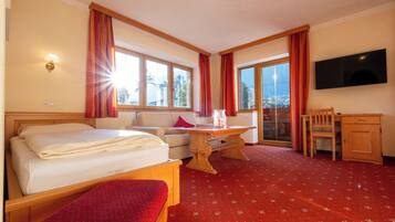 Dreibettzimmer, Bergblick | Blick auf die Berge