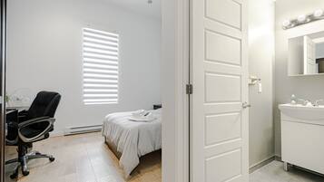 1 quarto, Wi-Fi de cortesia, roupa de cama