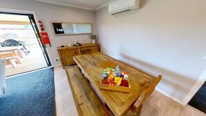 Dining - Up to 24 people, 10 bedrooms, 4 bathrooms, 2 kitchens (Ohakune)