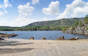 In Strandnähe, Angeln