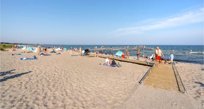 Schönes Haus in Væggerløse mit Küche