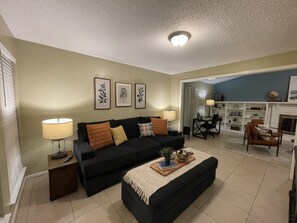 TV connectée, cheminée