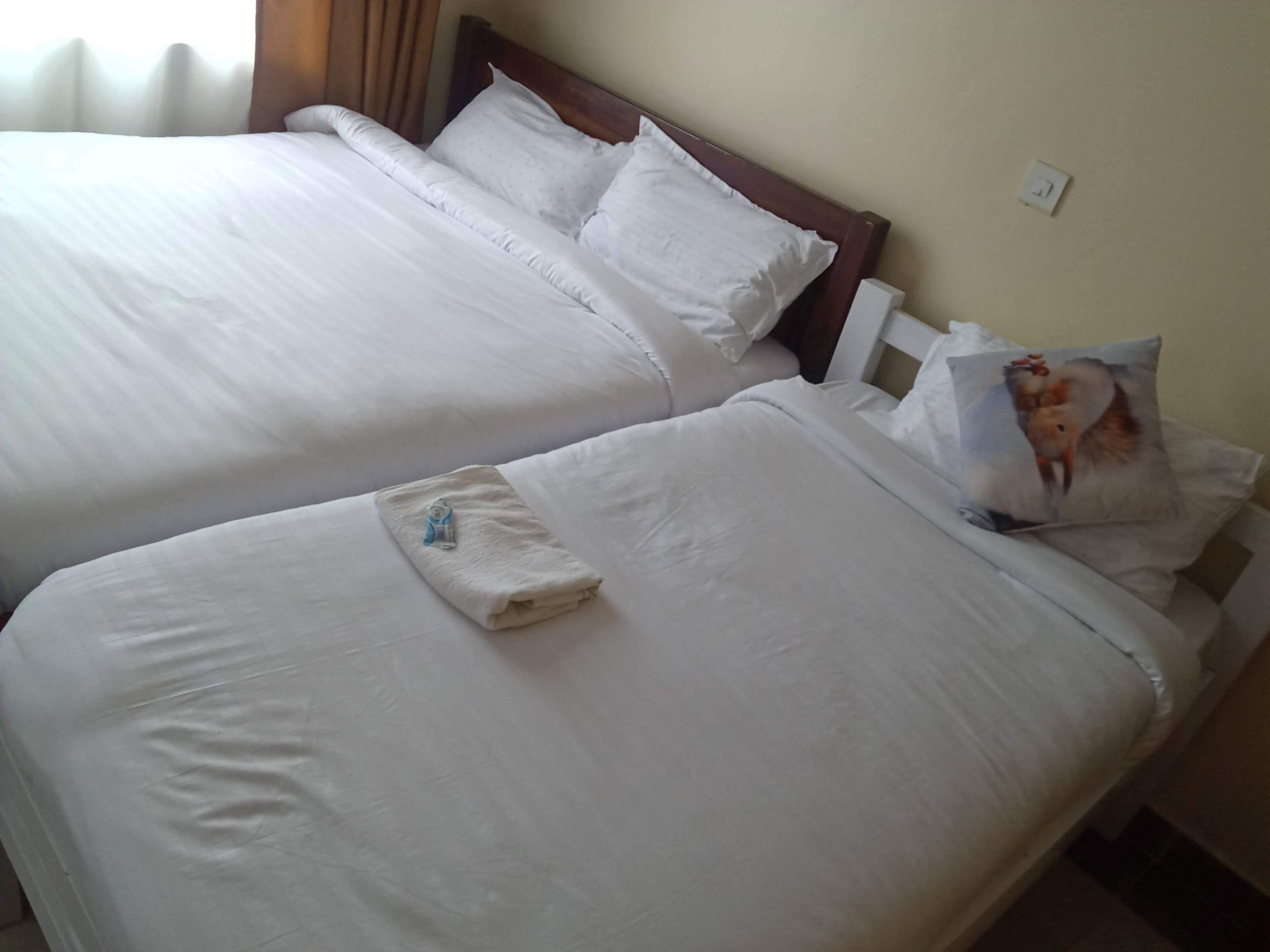 3 室のベッドルーム、WiFi、ベッドシーツ