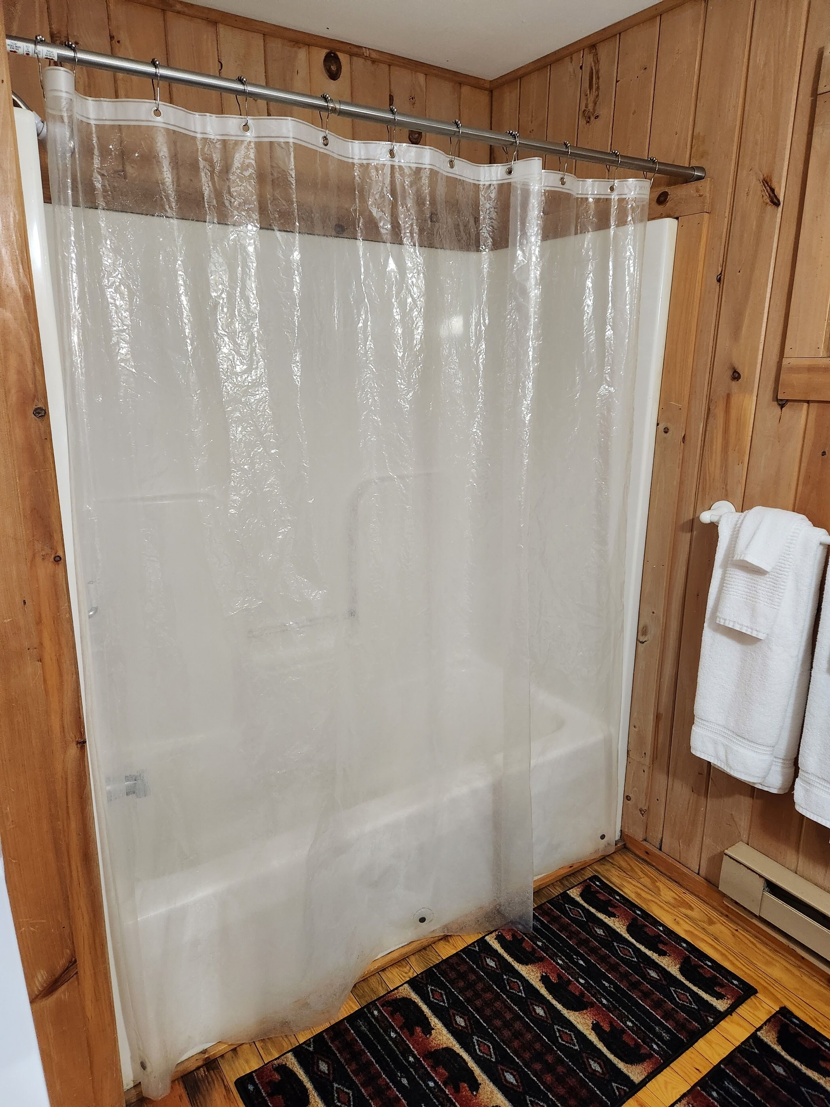 Bañera con ducha