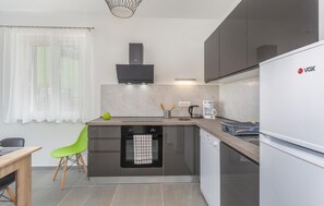 Kühlschrank, Ofen, Herdplatte, Geschirrspüler