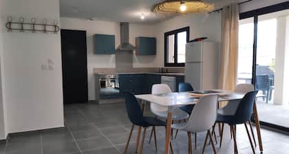 New House with private Swimming pool & air conditionned
