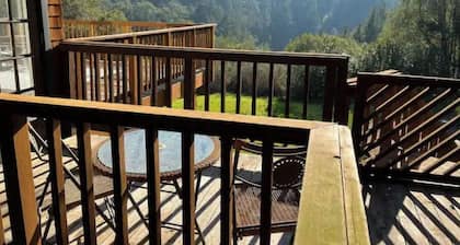 Unique private access studio with outdoor spa in paradise.