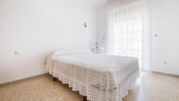 6 slaapkamers, beddengoed