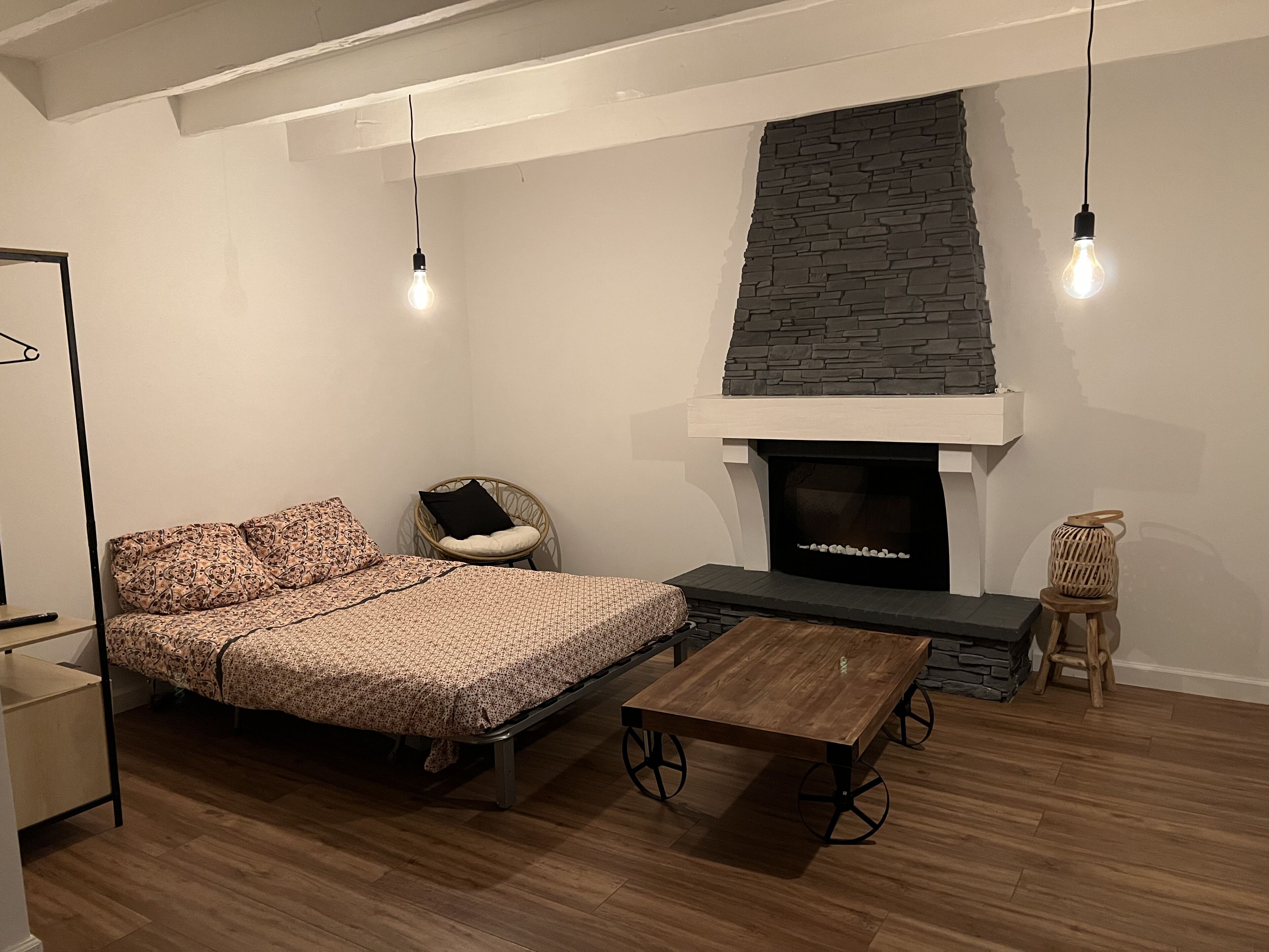 1 slaapkamer, geluiddichte muren, wifi