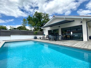 Beheizter Pool