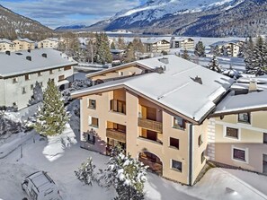 Exterior - Two-room apartment on the first floor, 69 m². (Sils/Segl Maria)