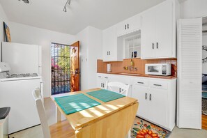 Microwave, oven, stovetop