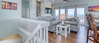 Oceanfront 4BD/4BA - BEST VIEWS on Topsail Island; Inc. linens & towels