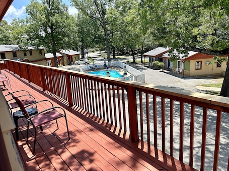 Deluxe Room, 2 Queen Beds, Partial Lake View | View from room