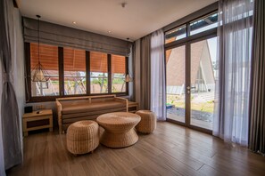 Familie villa (Isla (Private Pool)) | Uitzicht vanuit de kamer