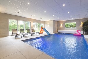 Una piscina riscaldata